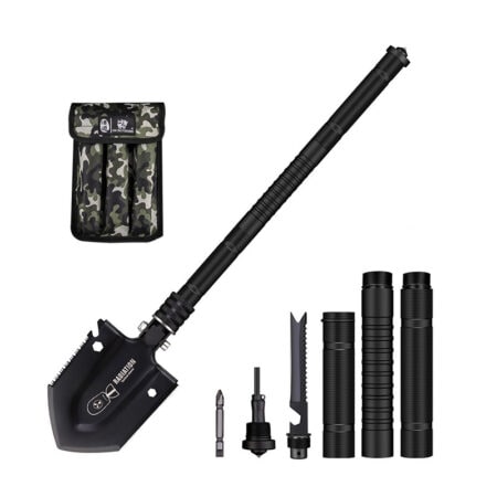 Πτυσσόμενο Φτυάρι Alpin Outdoor Survival Shovel Multitool GBC-29