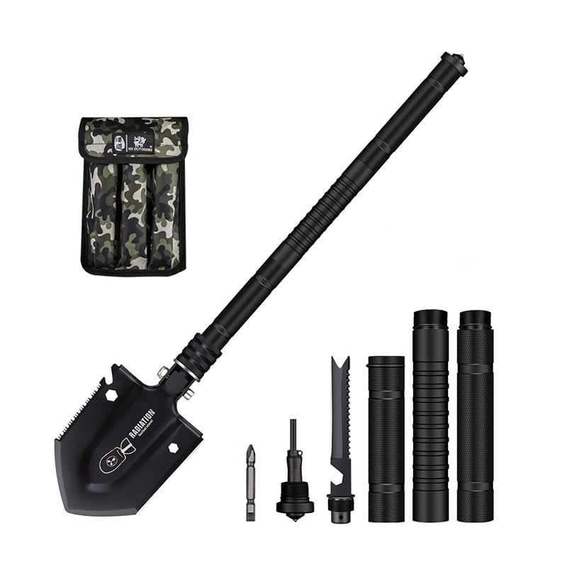 Πτυσσόμενο Φτυάρι Alpin Outdoor Survival Shovel Multitool GBC-29