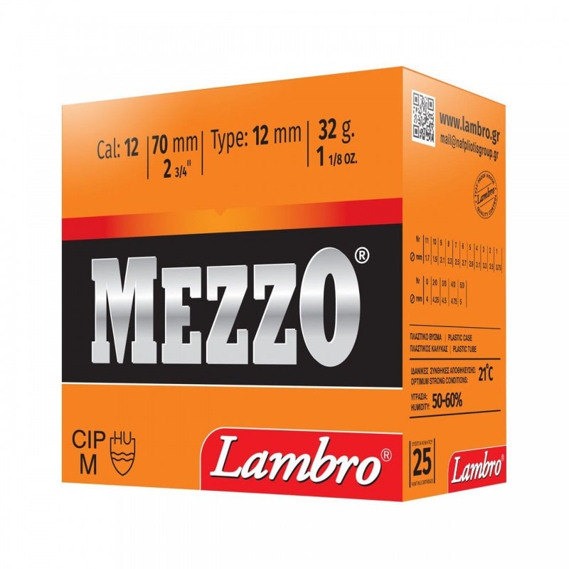 MEZZO 32 No8/9, Φυσίγγια LAMBRO