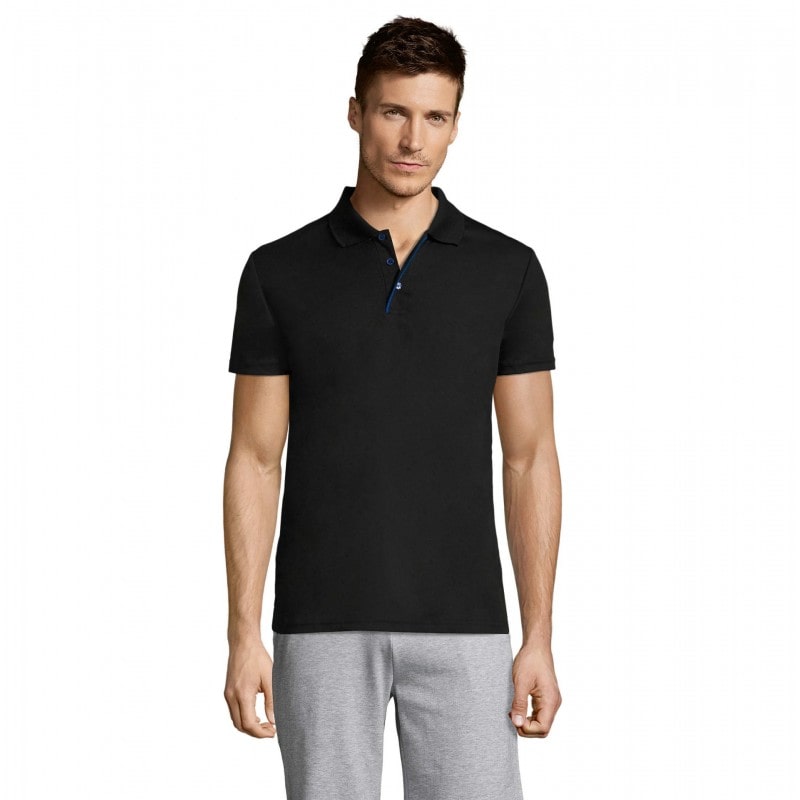 Sol's Performer POLO ΜΑΥΡΟ 100% ΠΟΛΥΕΣΤΕΡ ΓΡΗΓΟΡΟ ΣΤΕΓΝΩΜΑ