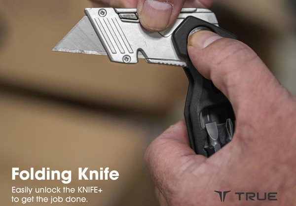 ΚΟΠΙΔΙ TRUE KNIFE+ ΜΑΥΡΟ - Image 3